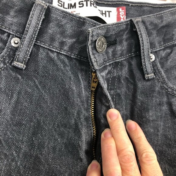 Levi's Black Jean Shorts - Picture 4 of 6